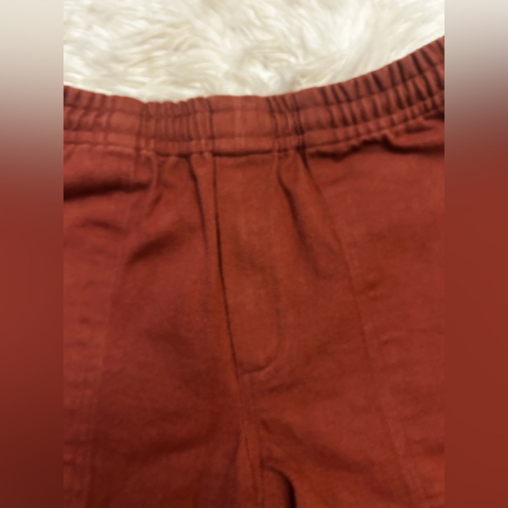 BODE Twill Rugby Short In Cinnamon - Picture 5 of 15